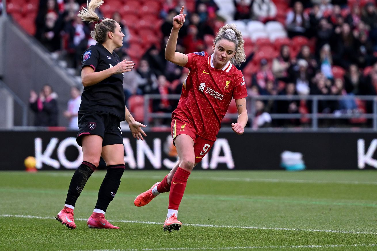 Liverpool FC v West Ham United FC - Barclays Women’s Super League