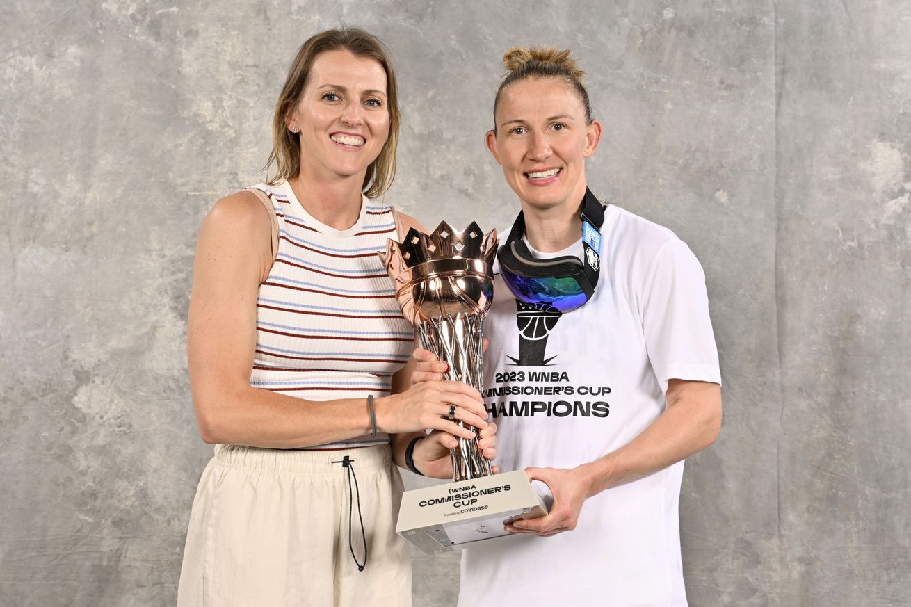 2023 Commissioner’s Cup Championship - New York Liberty v Las Vegas Aces
