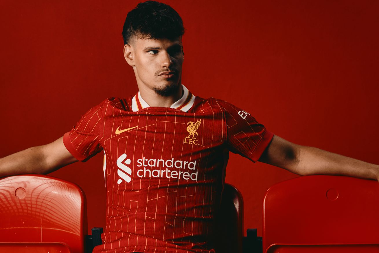 Liverpool Unveil New Signing Milos Kerkez