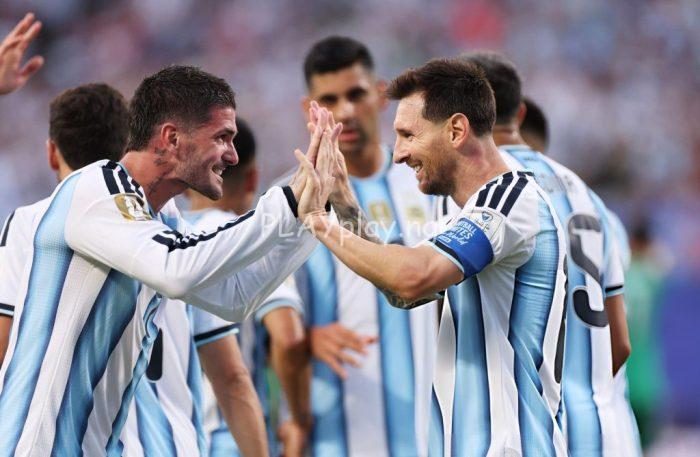 Rodrigo De Paul, Lionel Messi, Argentina, 2026 FIFA World Cup