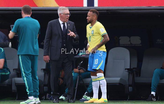 Ancelotti, Neymar, Brazil