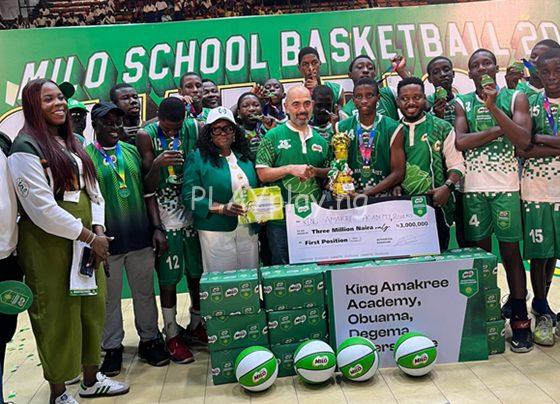 Government Secondary School, Gboko and Father O’Connell Science College Crowned Champions at 26th MILO Basketball Finals